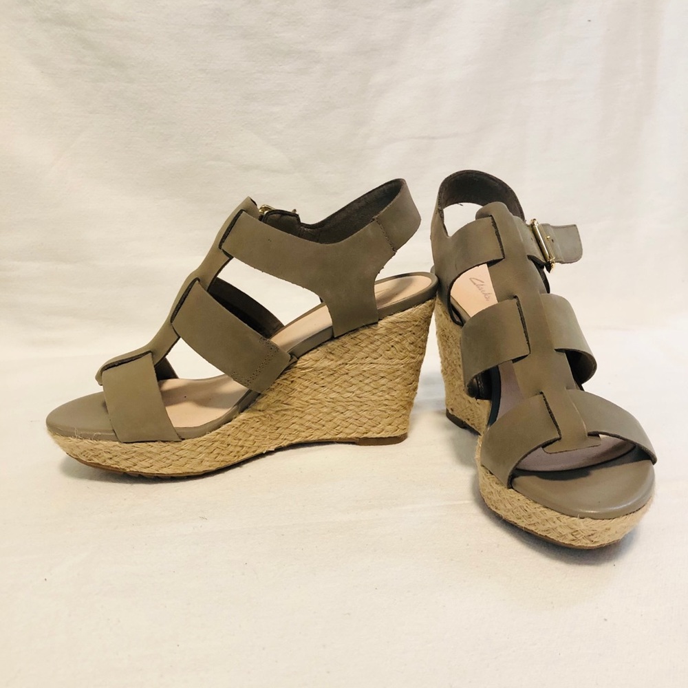 COPY - NWT Clarks Wedge Sandals